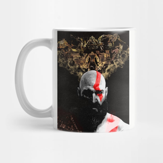 Kratos God Of War by Insanity_Saint